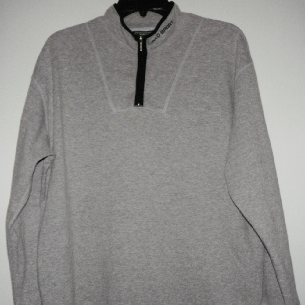 Men's POLO SPORT RALPH LAUREN Gray Pullover M